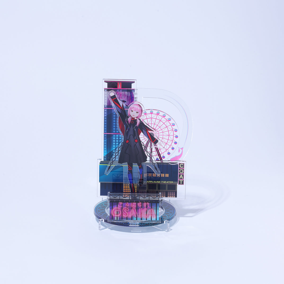 神椿市建設中。展 場面写真パネル 森先化歩 花譜 可不 イラスト 森先化