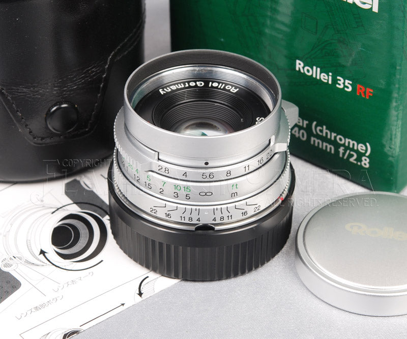 Rollei Sonnar 40mm f2.8 HFT (L) – FLASHBACK CAMERA