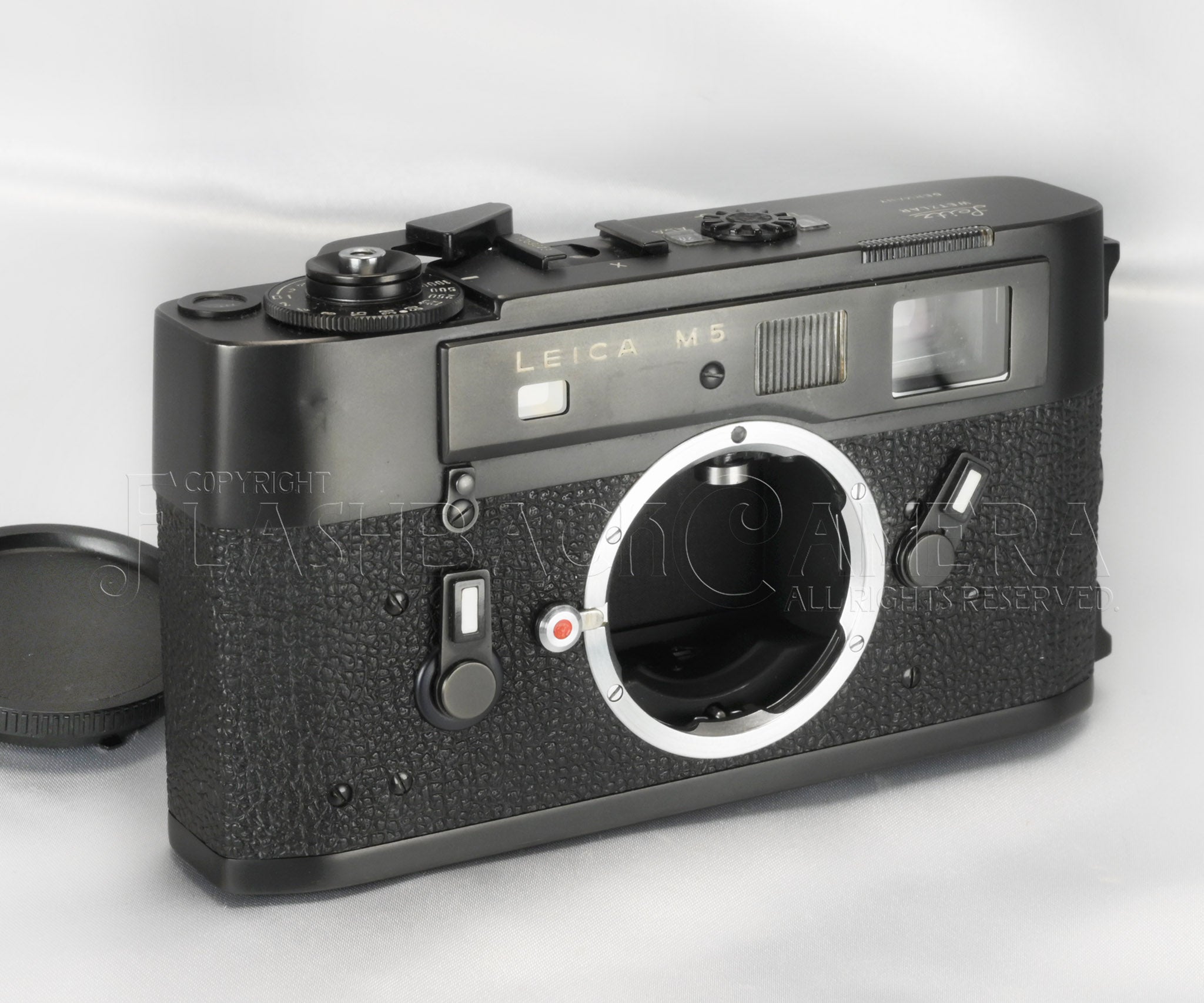 Leica M5 Black Chrome – FLASHBACK CAMERA