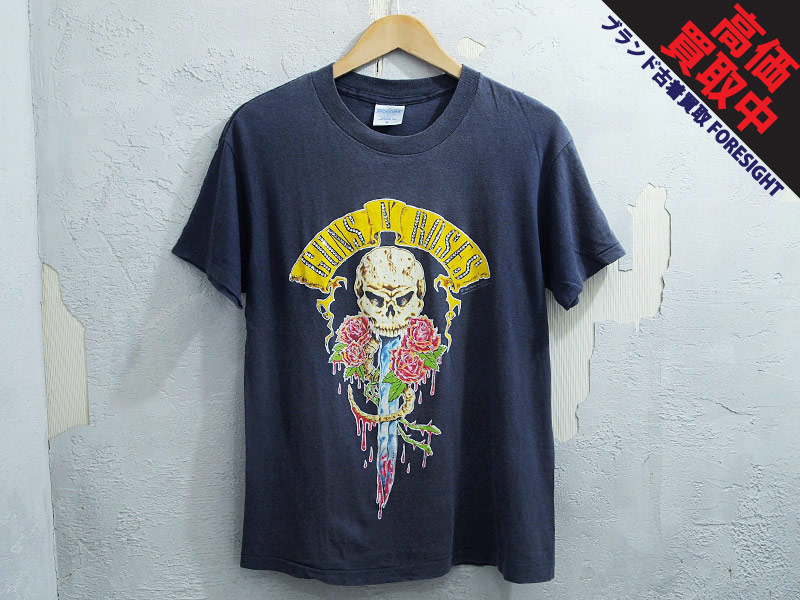 USAJI10】GUNS N' ROSES Tシャツ 90s Lサイズ Vintage 1990s Guns N