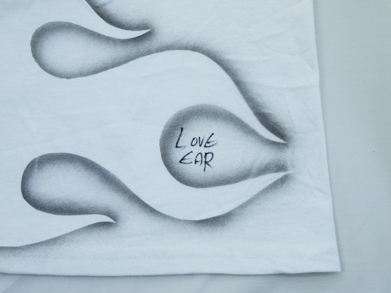 LOVE EAR ART HOTROD CUSTOMSHOW 限定 'TEE'Tシャツ ファイヤー