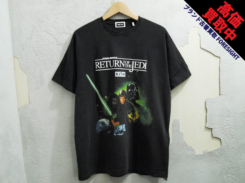 KITH NYC × STAR WARS 'LUKE POSTER VINTAGE TEE'ヴィンテージ 加工 T