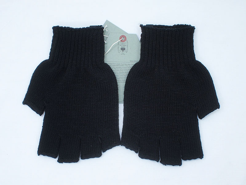 WTAPS WTPR-S フィンガーレスグローブ ブラック WTAPS WTPR-S