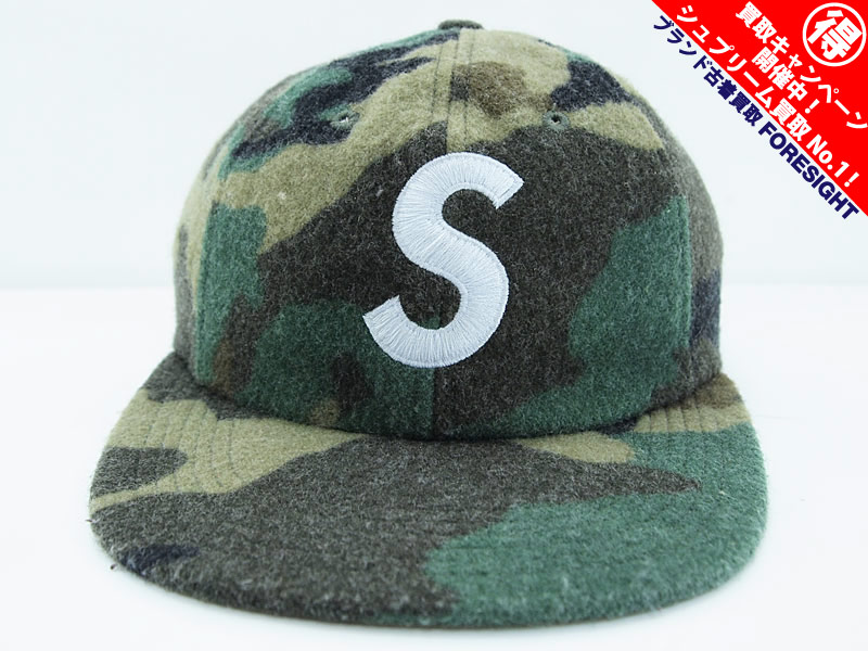 supreme 6panel キャップ帽子迷彩最初期