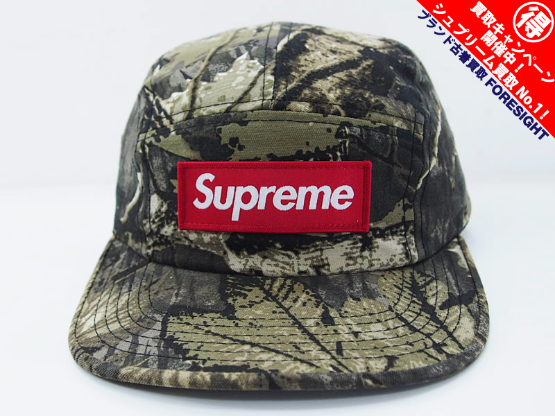 Supreme 'Realtree Camp Cap'キャンプキャップ リアルツリー カモ Camo