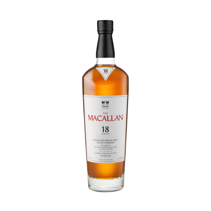 The Macallan 18 Year Old Double Cask Single Malt Whiskey (750ml