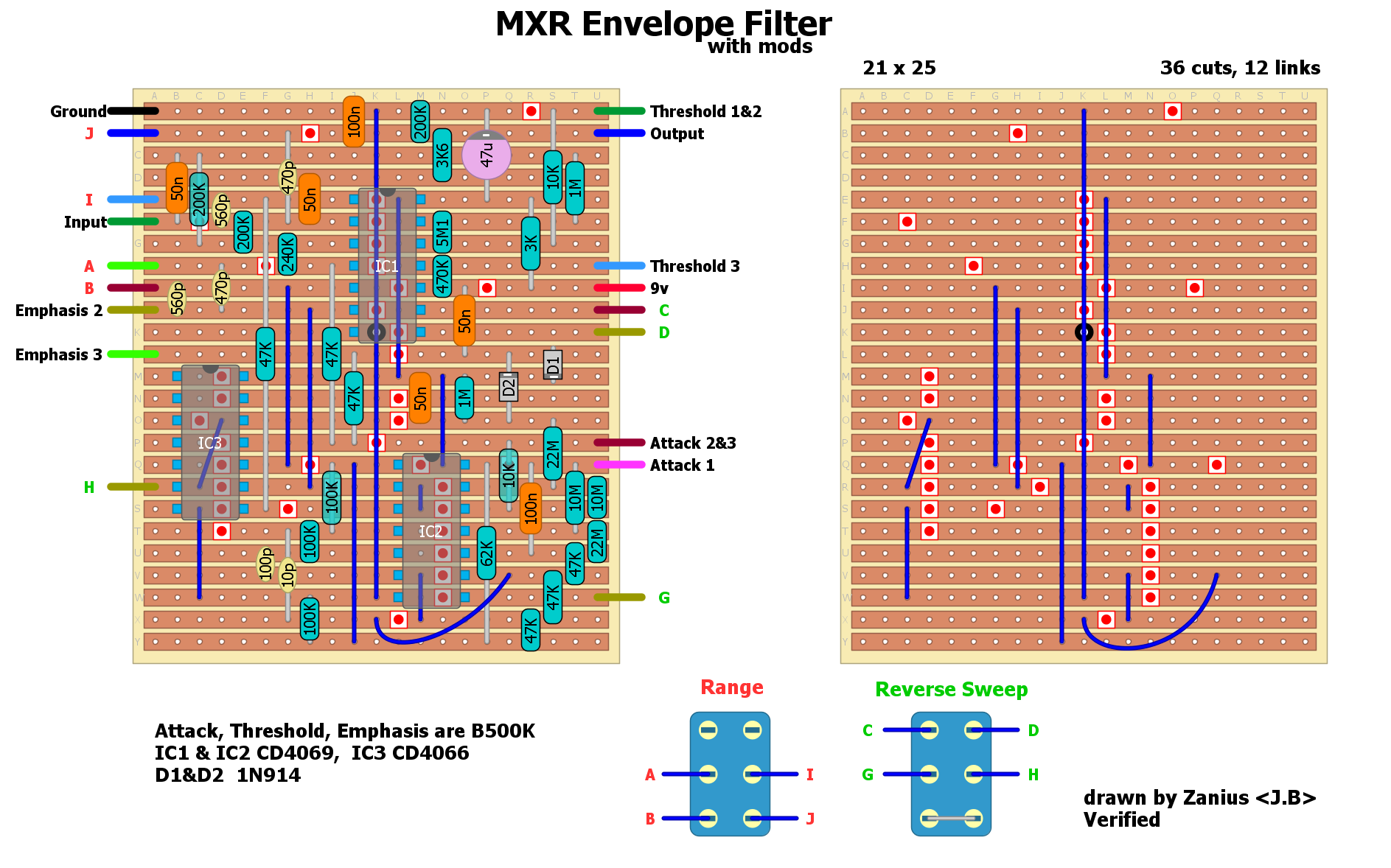 Wahs, Filters, and EQs - MXR Envelope Filter & mods **verified**