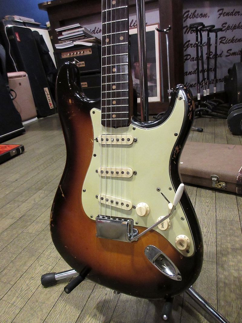 1960 Fender Stratocaster Sunburst/SLAB - ヴィンテージギター買取り