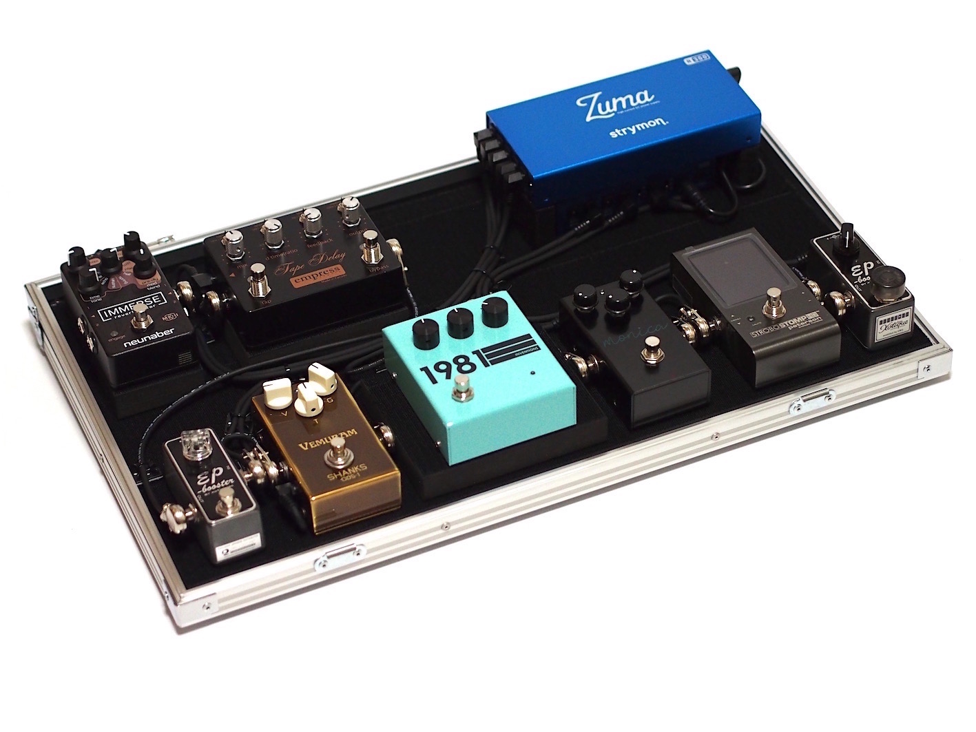 夏、一歩手前のエフェクターボード | ギターのレシピ