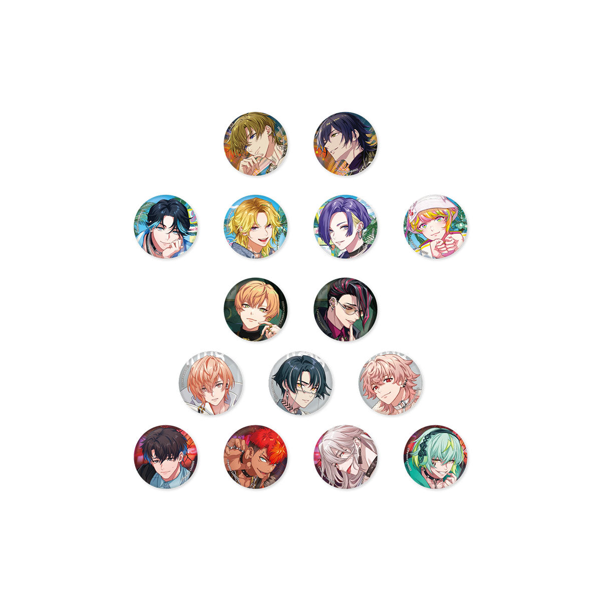 燕夏準 缶バッジ Ver.39 seasonal show パラライ 燕夏準 缶バッジ Ver