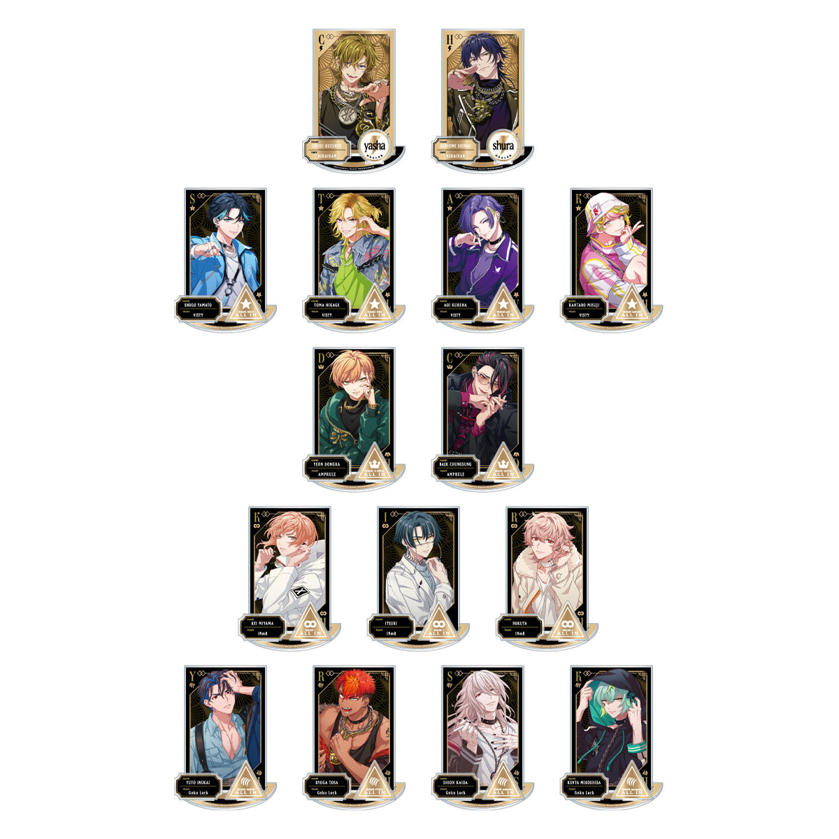 PROJECT:REVENANT アクリルスタンドセット東京ゲームショウ PROJECT