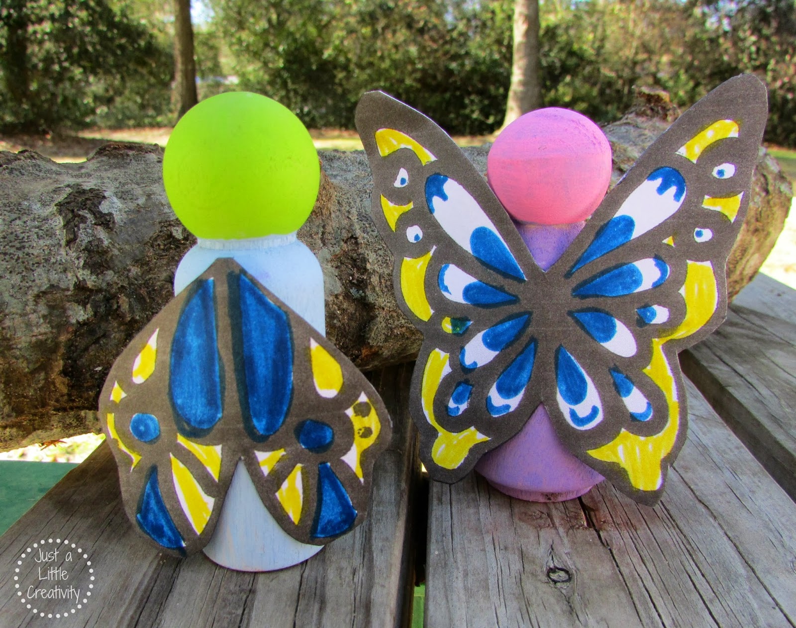 Butterfly Garden Fairies from Just a Little Creativity {contributor}