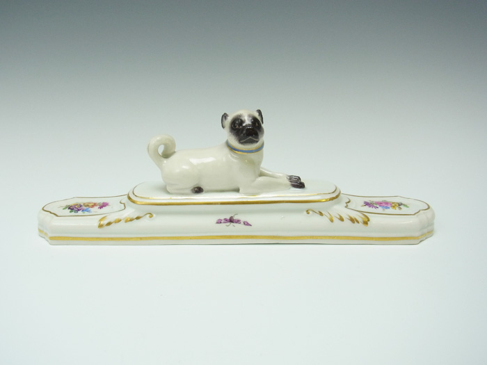 マイセン、ドックのペーパーウエイト、