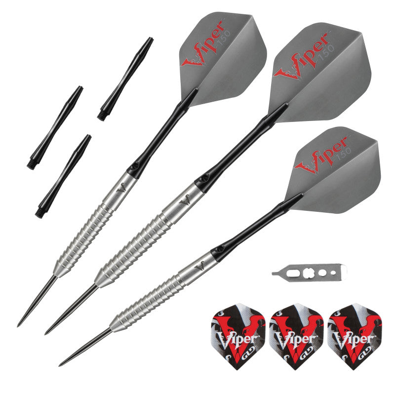Viper V-Factor Darts 90% Tungsten Steel Tip Darts 22 Grams – GLD