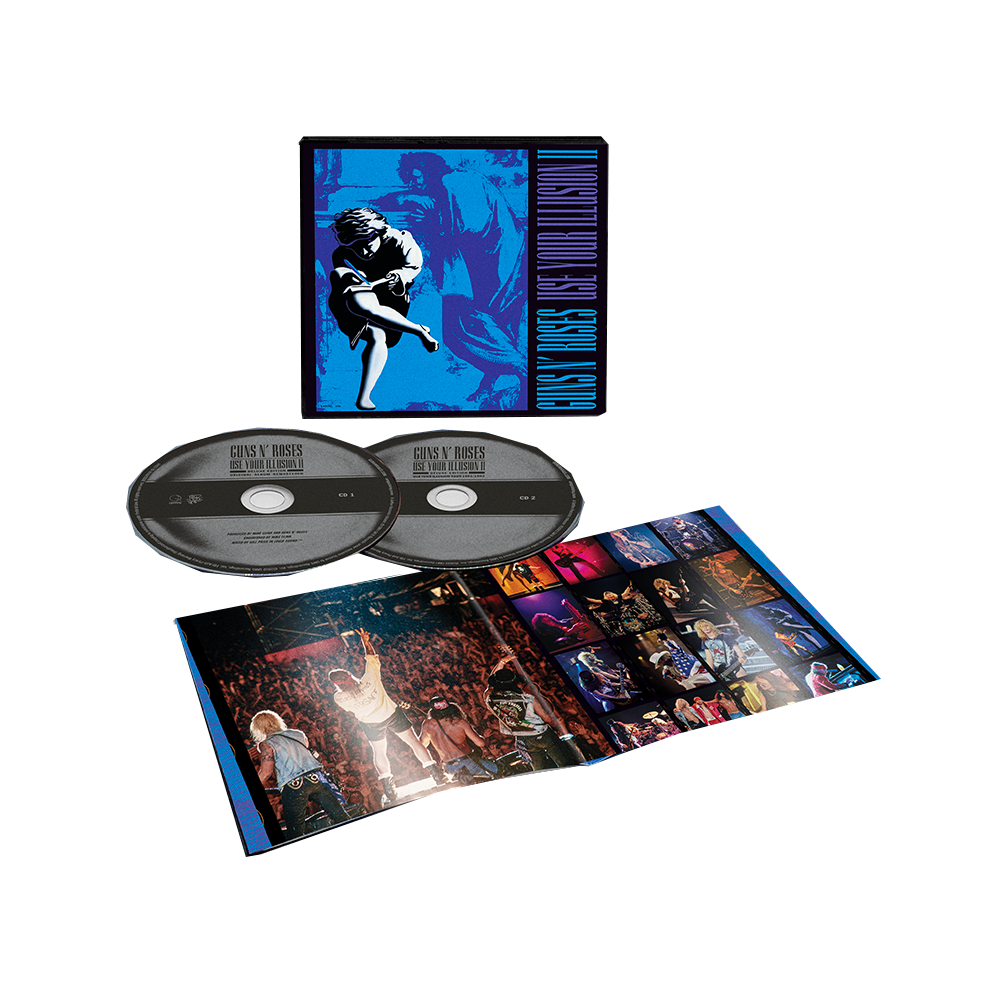 GUNS N' ROSES USE YOUR ILLUSION Ⅰ&Ⅱ 輸入盤 2枚組 2022年リマスター
