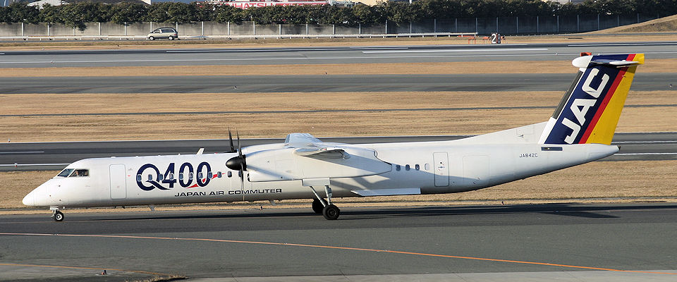 JAC 日本エアコミューターDHC-8-Q400(JA843C)1:100