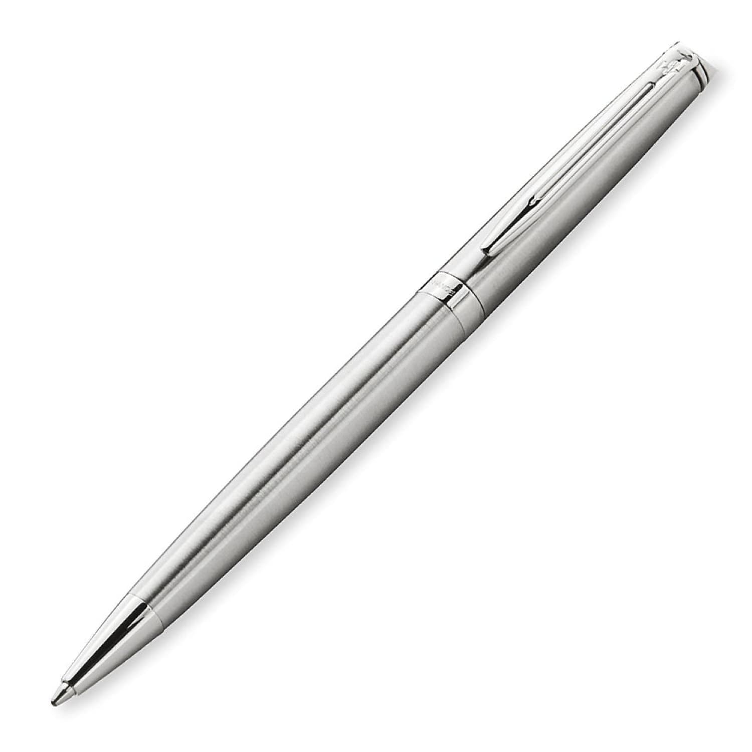 Waterman Hemisphere Ballpoint Pen in Stainless Steel with Chrome