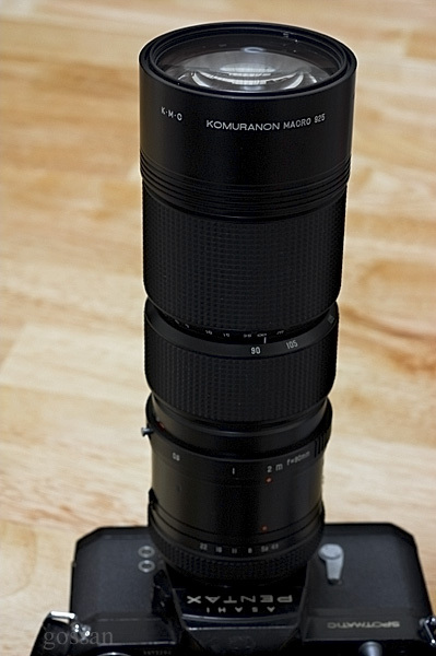 KOMURA 90-250mm f4.5 m42マウント KOMURA 90-250mm f4.5 m42マウント