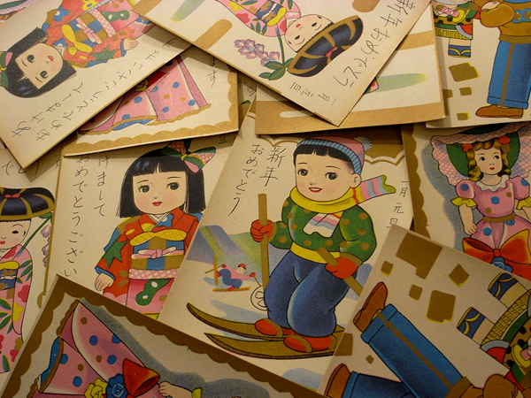 山形県米沢市♦︎戦争官製はがき 3銭 楠公はがき未使用 古い専門収集