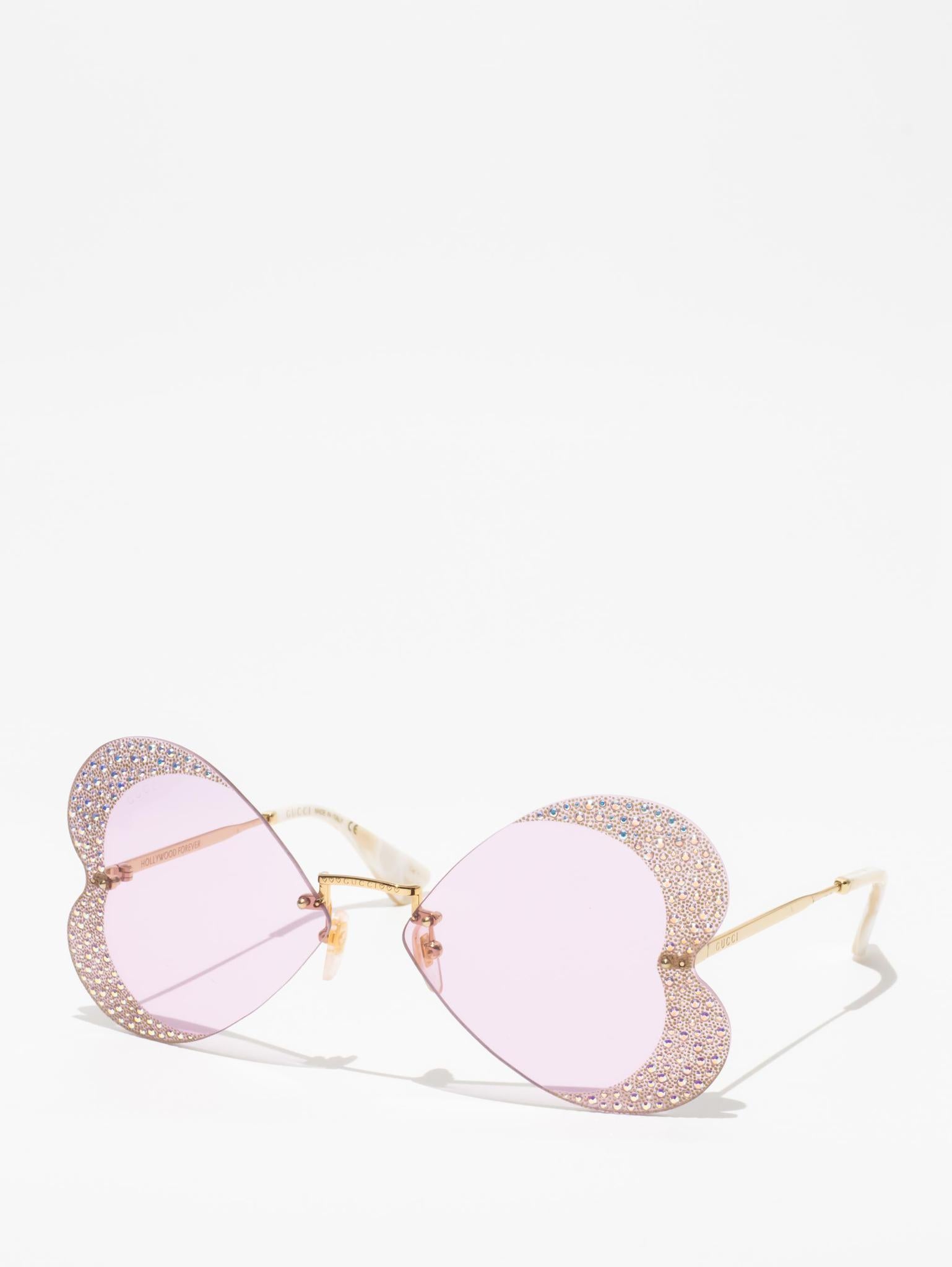 GUCCI | GG0897S 001 | HEART SUNGLASSES | HOLLYWOOD FOREVER – Hall