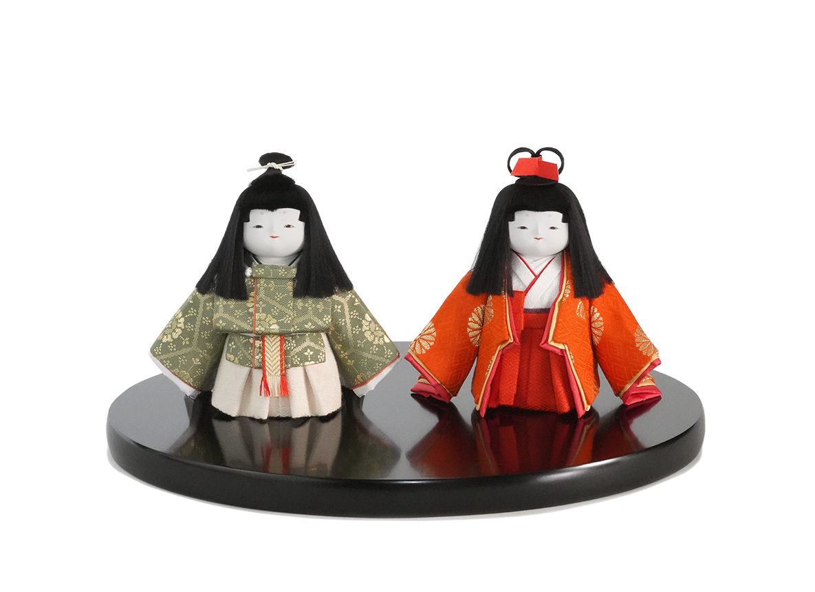 御稚児雛 立雛 | 五色 雛人形・五月人形の原孝洲