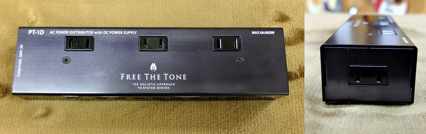 FREE THE TONE PT-1D AC POWER DISTRIBUTOR with DC POWER SUPPLY