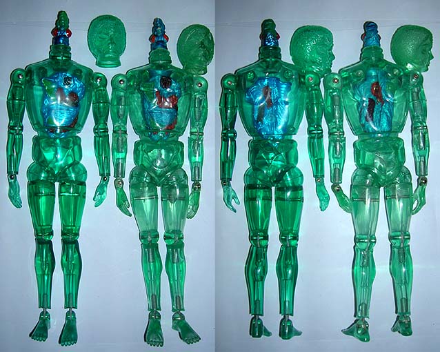 当時物 旧タカラ 変身サイボーグ キングワルダー1世 怪人セット サタン