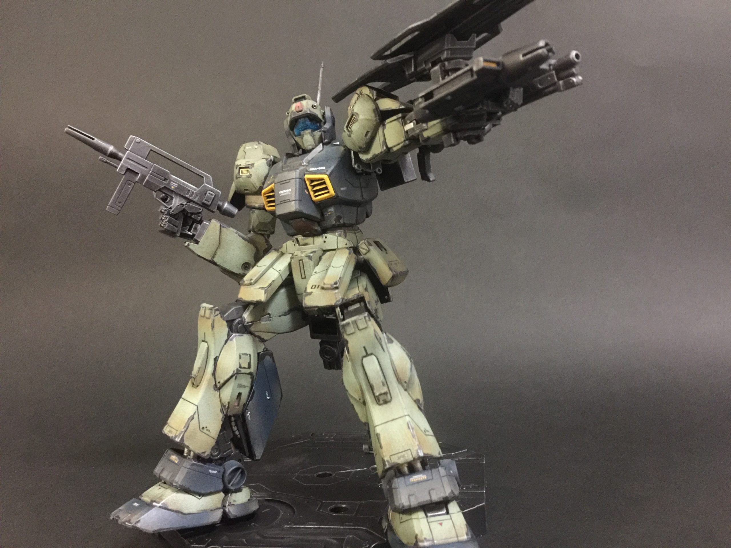 MG 1/100 MSA-003 ネモ ユニコーンカラーVer.（ダカール攻防戦版）完成