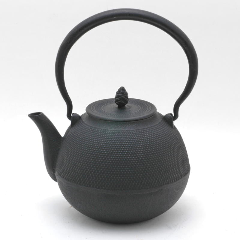 南部鉄瓶 日の丸あられ型 1L – 【火鉢専門通販ショップ】火鉢.shop 増田屋