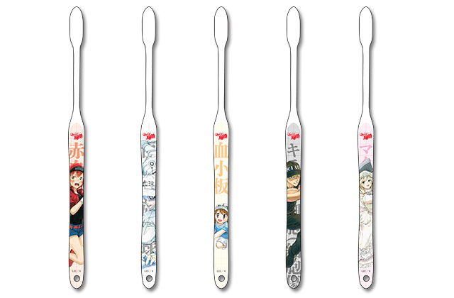 株式会社ホビーストック:: 商品詳細 - はたらく細胞 歯ブラシ 5種