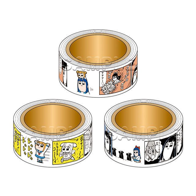 ポプテピピック」マスキングテープ｜グッズ｜TVアニメ「ポプテピピック