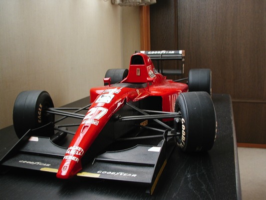 みんなの自慢 : 自慢17 1/8 フェラーリ643（ロッソ製） ろびんぱぱ