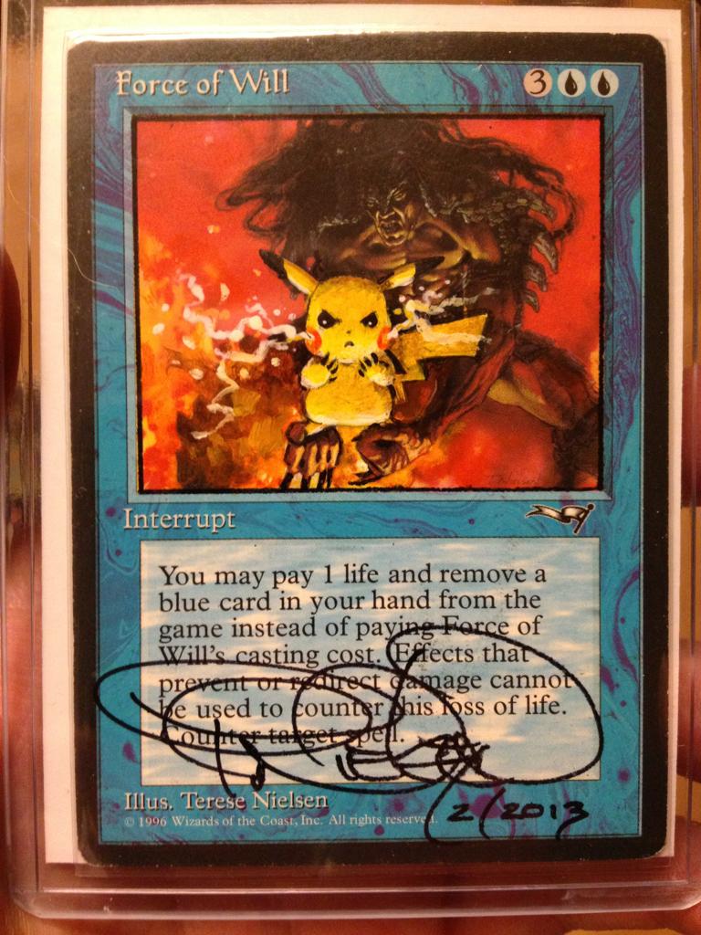 PSA8 意志の力 forceofwill TereseNielsen Foil PSA8 意志の力