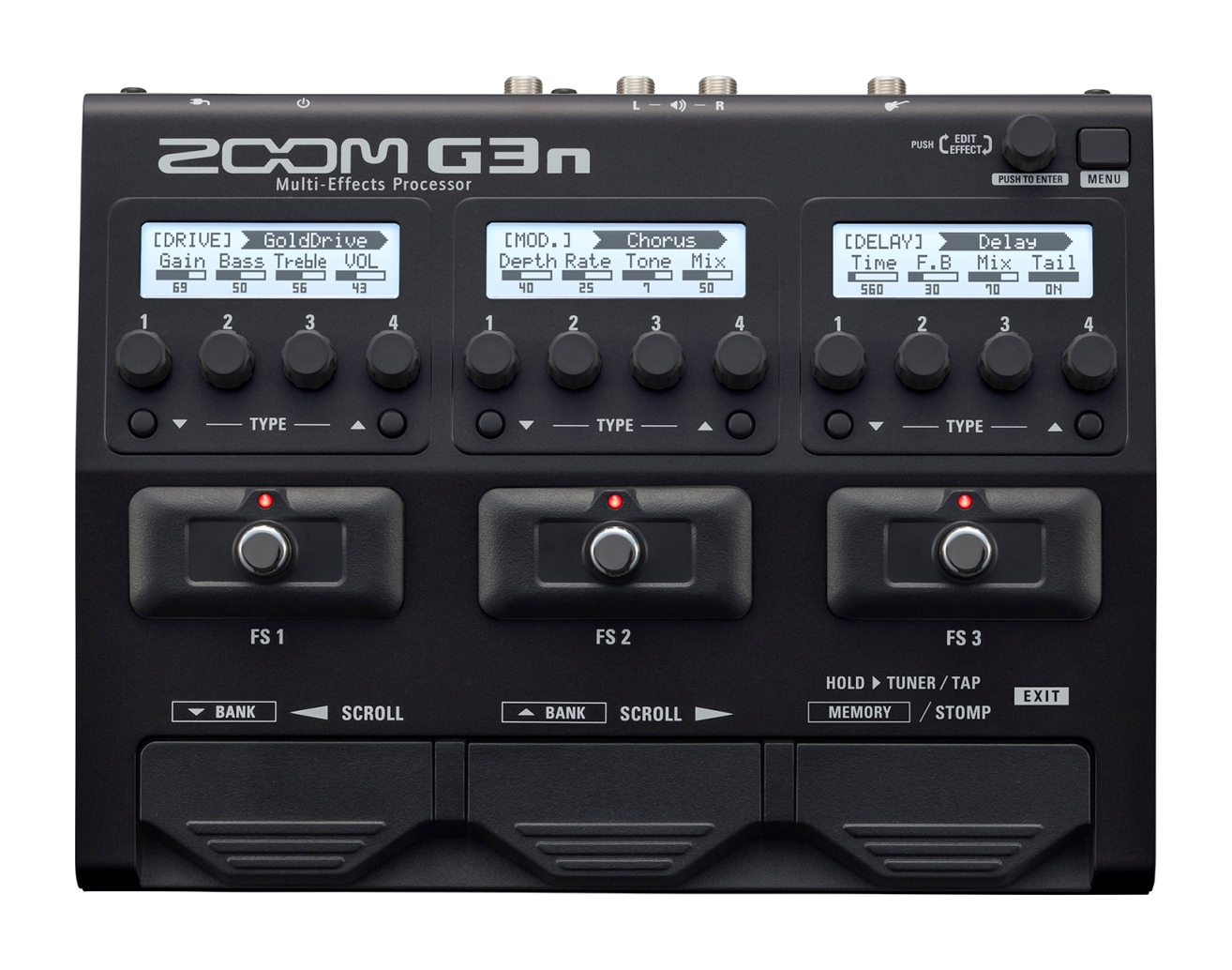 新製品情報】ZOOMギターマルチエフェクト・ペダル「G3」がリニューアル