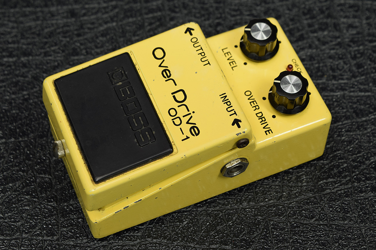 BOSS OD-1 Overdrive オーバードライブ ヴィンテージ ボス 銀ネジ