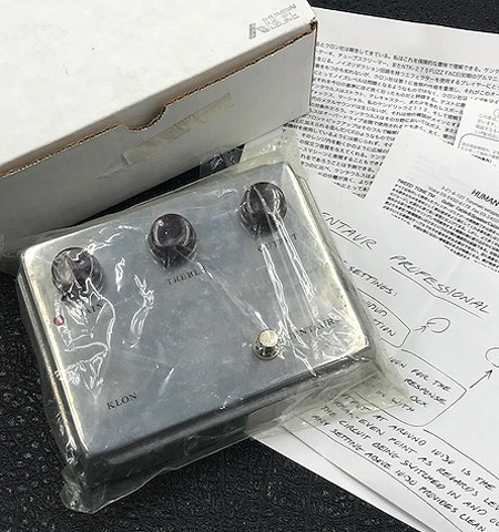 エフェクター通信.18】ペダル界の頂点に君臨し続ける KLON / CENTAUR