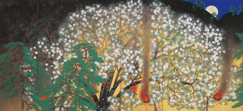 大観の傑作'夜桜'と再会！: いづつやの文化記号