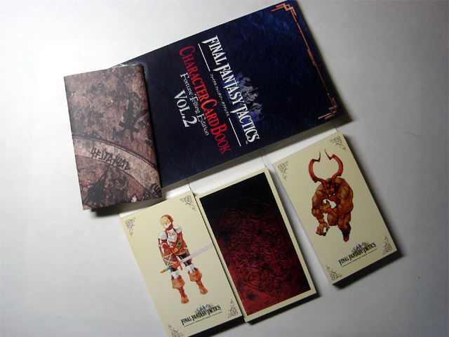 ファイナルファンタジータクティクス カードブック1・2 | 伊豆・伊東
