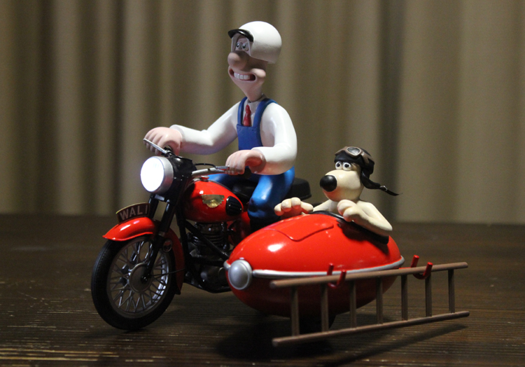 ♕絶版 1/12 AIRFIX製 【 ウォレスとグルミット 】 AIRFIX ウォレスと