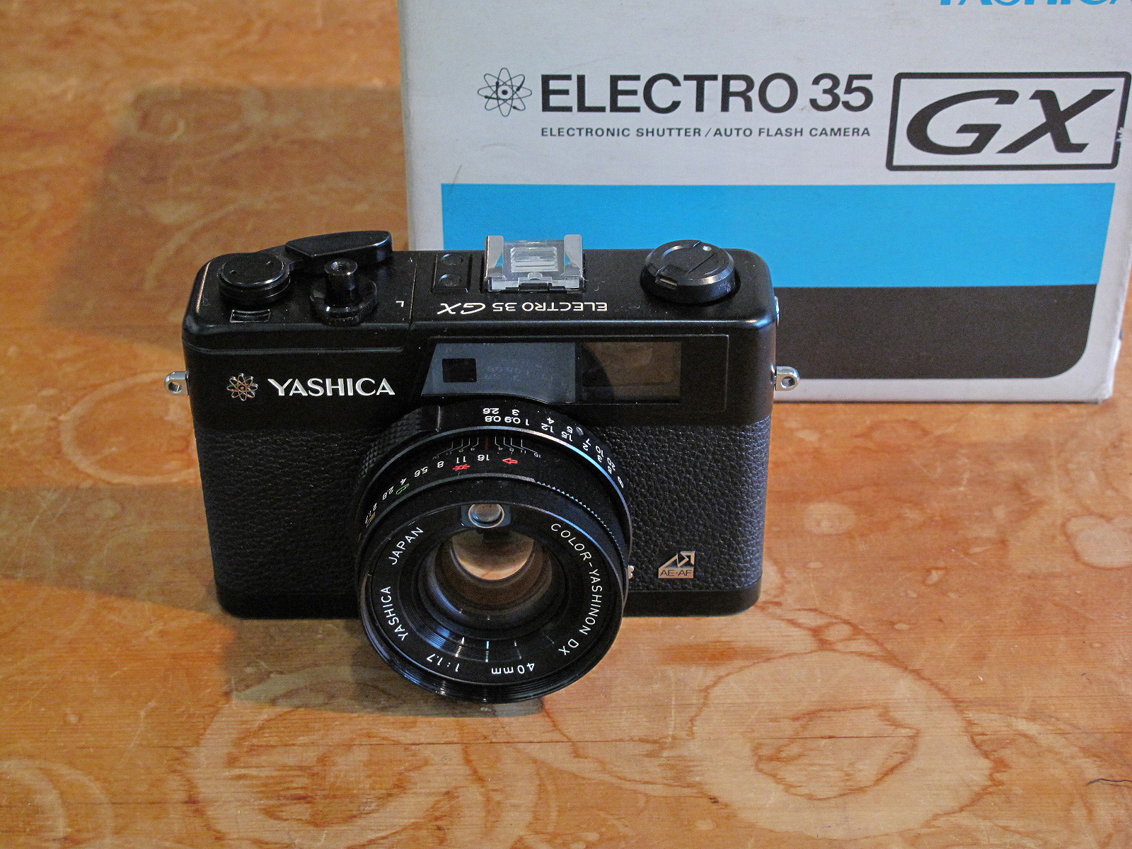 YASHICA ELECTRO 35 GX フィルムカメラ YASHICA エレクトロ35GXカメラ