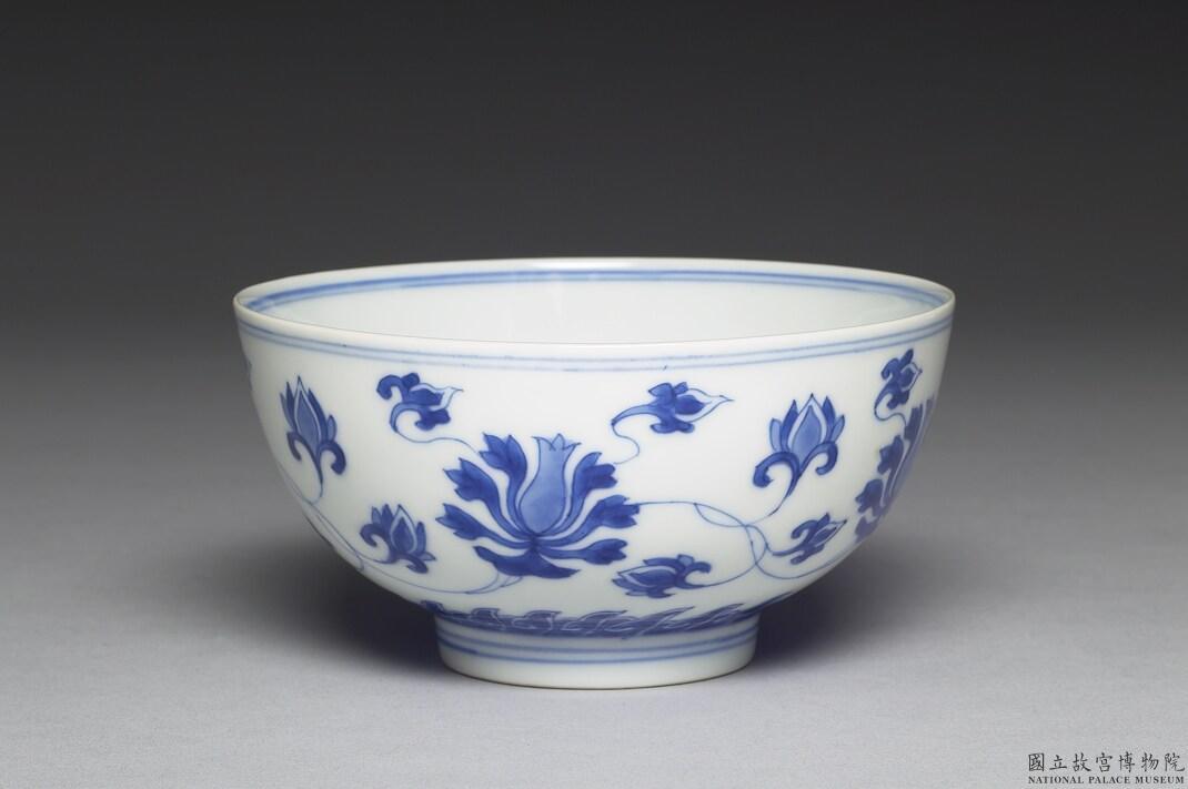 清康熙青花碗-數位典藏與學習聯合目錄(3204148)