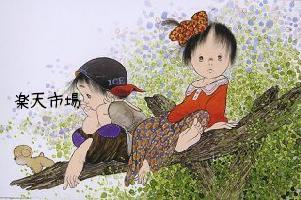 廃盤】レア品！うめ吉 『待ちぼうけ』1000ピースジグソーパズル※未開封