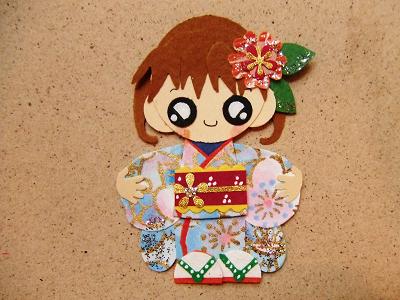 アルバム飾りクラフトパンチ七五三オーダー受付中（＾∇＾）