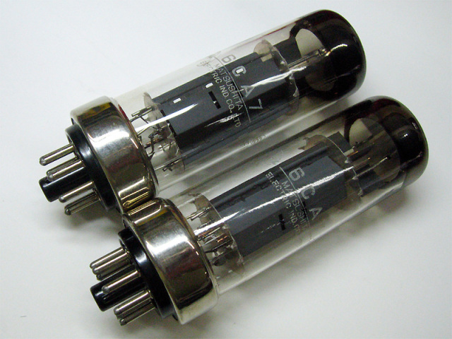 真空管 6CA7 松下 金属ベース 1本 真空管 6CA7 松下 金属ベース 1本 (3