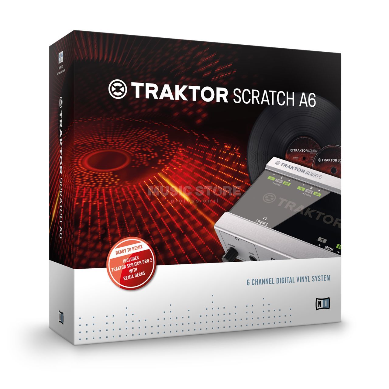 Native Instruments Traktor Scratch A6 Digital-Vinyl-System | MUSIC