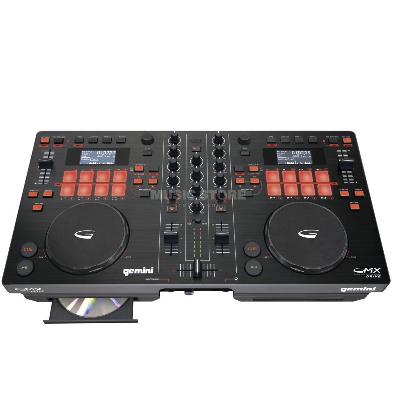 Gemini GMX-DRIVE Dual-Media/CD-Controller | MUSIC STORE professional