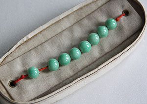 翡翠根掛翡翠連珠翡翠玉売り切り