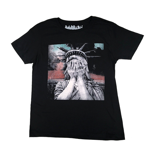 更新0718□Gee Vaucher(a.k.a CRASS) OH! AMERICA T shirt / Poster