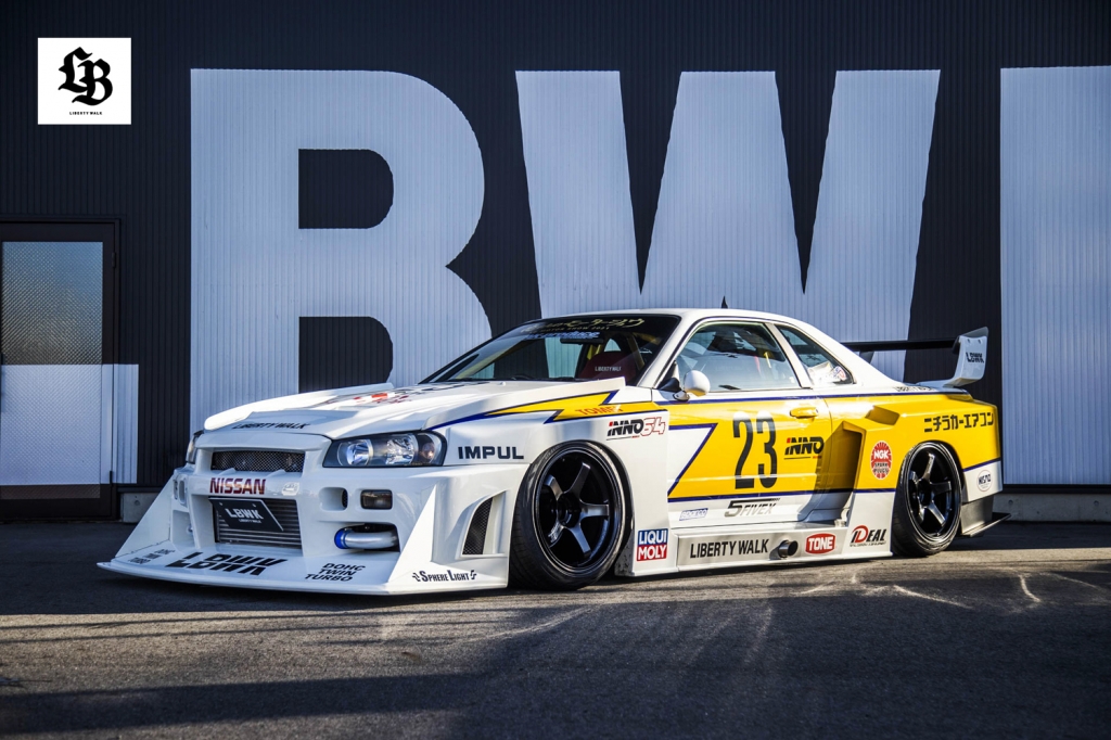 1/43 WEB限定モデル：「LB-ER34 スーパーシルエット スカイライン」2/6