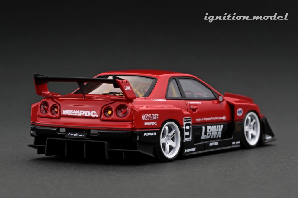 スカイライン スーパーシルエット LB-ER34-LBWK LB-ER34 Super